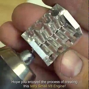 6.7M views · 53K reactions | Making a Very Small V8 Engine | DIY & Crafts | Facebook