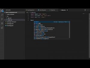 React JS Tutoriel français : Créer un point d'entrée pour notre application React