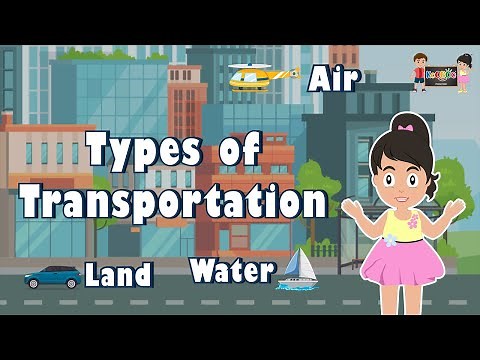Type of Transportation | Mode of Transport for Kids | KooBoo | English Kids Learning