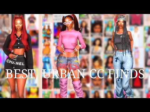 SIMS 4 | BEST URBAN CC FINDS 8 category | + CC Folders