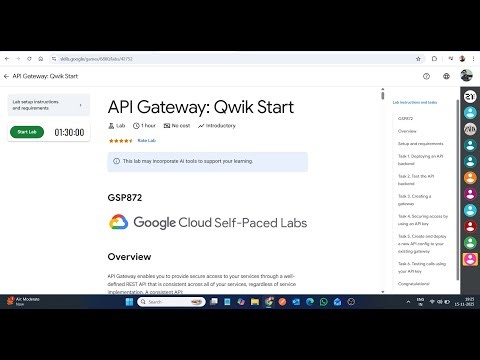 API Gateway: Qwik Start || Lab Solution || Google Cloud Arcade 2025