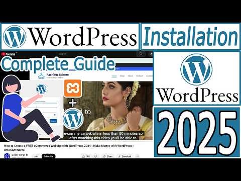 How to Install WordPress locally in Xampp Localhost on Windows 10/11 [ 2025 ] Use WORDPRESS for FREE