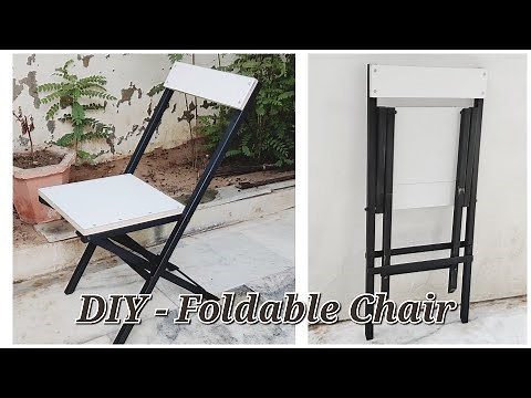 How To Make A Folding Chair || DIY - Foldable Chair