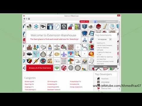 How To Install Plugin (Extensions) In Sketchup