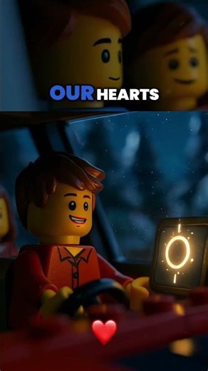 Family's Magical Journey Lights, Snow, and Ancient Joy #legochristmas