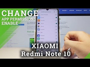 How to Change App Permissions in XIAOMI Mi Note 10 – Manage App Permissions