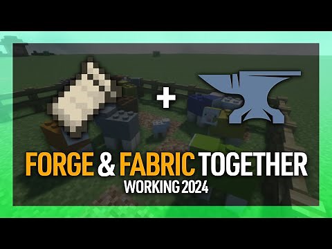 How to USE Fabric Mods and Forge Mods TOGETHER in Minecraft