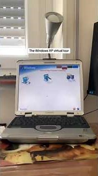 The Windows XP Virtual Tour on a 2002 Compaq Laptop