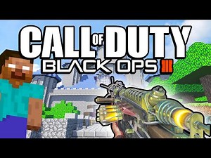 Black Ops 3 MINECRAFT ZOMBIES MOD!