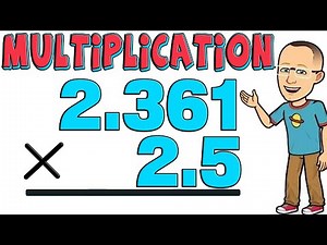 Multiply a Decimal by a Decimal | Multiplication with Decimals | Maths Made EASY!