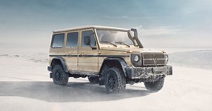 mercedes-benz unveils its updated G-wagen for military operations