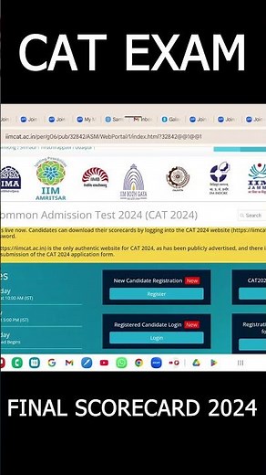 CAT Exam Final Scorecard 2024 Out Now Check Your Results