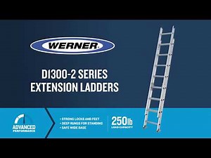 Werner - D1300-2 Extension Ladders