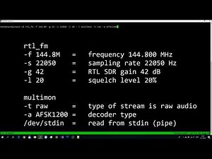 Decoding APRS with RTL SDR on Raspberry Pi / Nanopi Neo / Orange Pi using rtl_tcp and multimon/ng