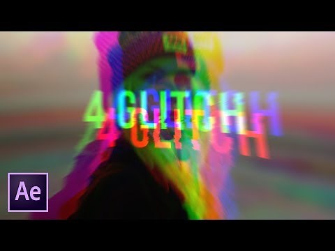 Create 4 Popular Glitch Effects Very Fast | After Effects Tutorial