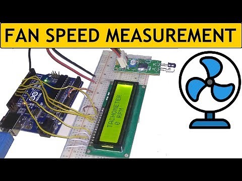 Fan Speed (RPM) Measurement using IR Sensor and Arduino || Tachometer