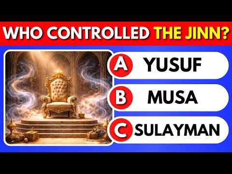 Guess The Prophet Challenge | Islam Quiz