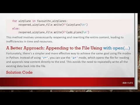 A Better Way to Write to a File in Python
