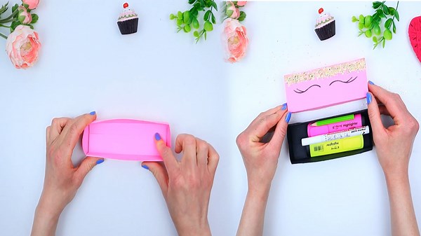 Incredible Paper Pencil Box You Can Make Yourself