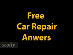 Scotty's New FREE Car Repair Website