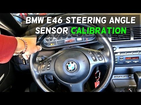 BMW E46 STEERING ANGLE SENSOR MATCH CALIBRATION 318i 320i 323i 325i 328i 330i 318d 320d 330ci 325ci