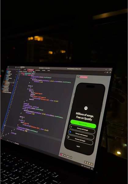 Create a Spotify Login Screen with Swift Programming