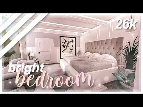 Bright Bedroom SPEEDBUILD (26k) | Welcome to Bloxburg
