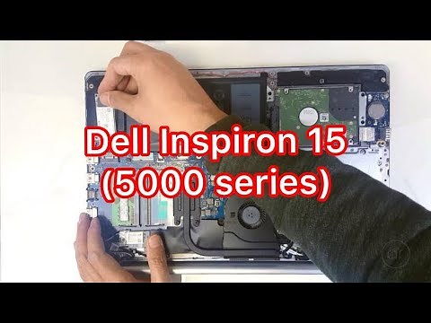 How to open and Upgrade/Replace SSD. | Dell Inspiron 15 (5000 series)