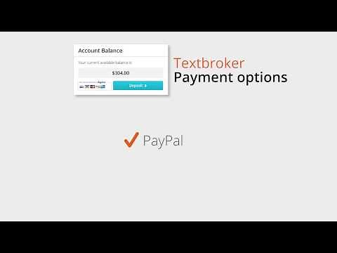 Textbroker - Payment Options