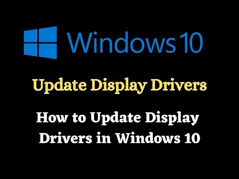 How to Update Display Drivers in Windows 10 || Windows 10 Tutorial || Learn With Sazzad