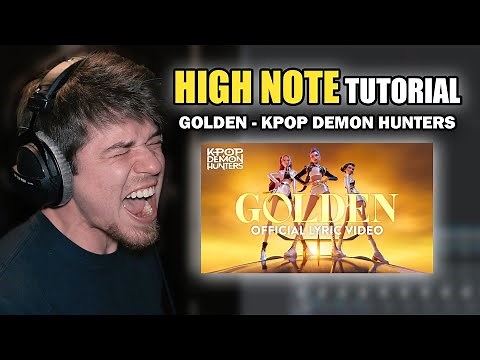 How to Sing the High A5 in Golden (Kpop Demon Hunters Vocal Tutorial)