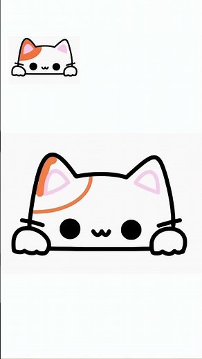 How to Draw a Cute Cat | Easy Step by Step Drawing Tutorial for Beginners