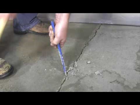 Remove the Loose Stuff - Chisel loose concrete