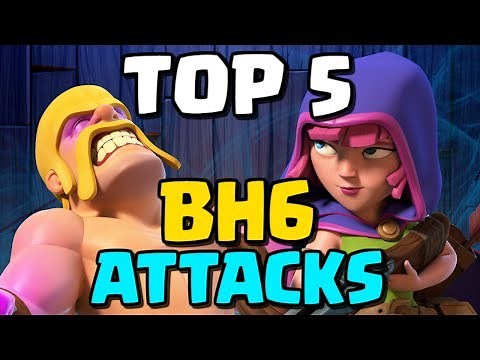 Top 5 Builder Hall 6 Attack Strategies! CoC BH6 Builder Base Tips | Clash of Clans