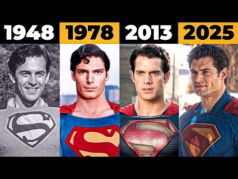 The Evolution Of Superman 1948-2025