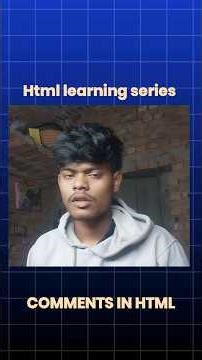 html learning series | comments in html #ai #code #genai #html #codewiz #codingschool #codelearning