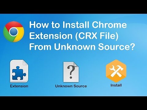 Install Chrome Extensions CRX manually!