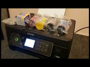 XP-4105 SUBLIMATION SETUP WITH CHIPLESS FIRMWARE!! (CHEAP AND EASY!!)