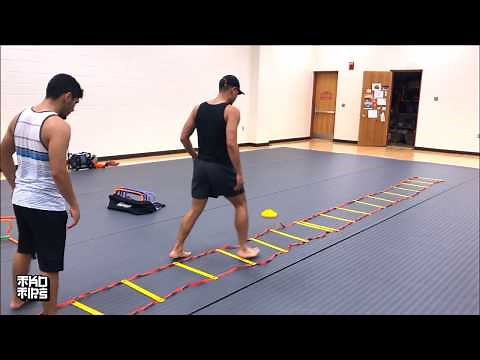 7 Fun Taekwondo Speed Drills with an Agility Ladder and Hurdles