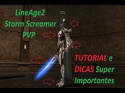Lineage 2 TUTORIAL e DICAS de MAGO -Storm Screamer -PVP SPH
