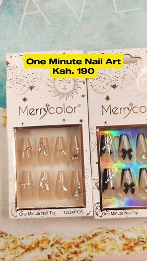 DIY Nail Art in Less Than 10 Minutes for Ksh. 190