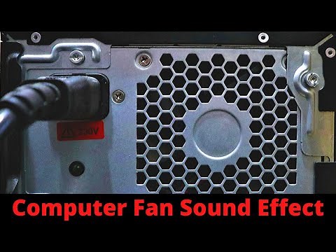 Computer Fan Sound Effect - 8 hours