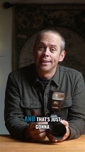 Fix Flat Flash Photos: Simple On-Camera Technique! #shorts