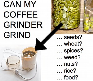What Else Can A Coffee Grinder Grind?