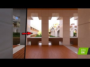 Minecraft Bedrock RTX is Beyond Beautiful - Realistic Textures - RAYTRACING - 4K