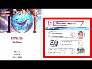 EE 5th standard English term 2 work book answers unit 1 The world around us