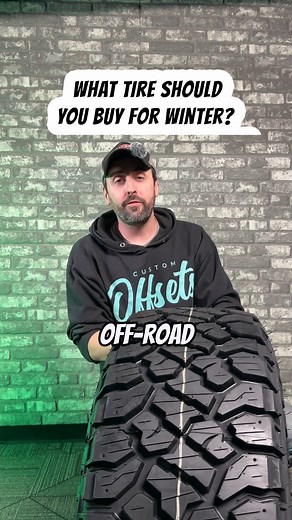103K views · 658 reactions | What is the best tire for winter? Customoffsets.com #customoffsets #tires #trucks | Custom Offsets | Facebook