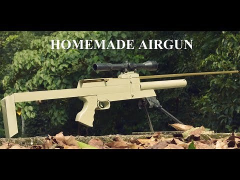 Homemade Air Gun That Can Shoot Through Bricks
