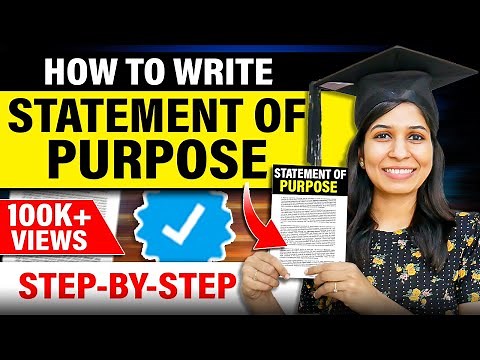 How to write a Statement of Purpose (SOP) | Letter of Motivation | Admission Essay