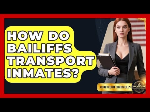 How Do Bailiffs Transport Inmates? - Courtroom Chronicles